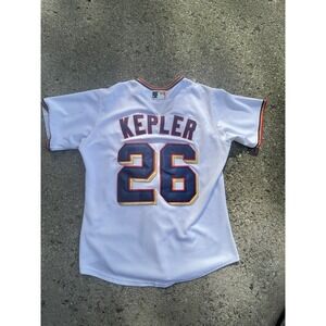 Minnesota Twins Nike #26 Max Kepler Stitched Jersey Size‎ Youth Medium Button Up